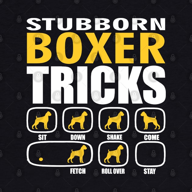 Stubborn Boxer Tricks by Madfido